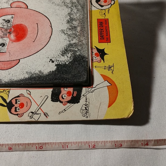 Vintage Dapper Dan The Magnetic Man Drawing Set - Picture 2 of 8